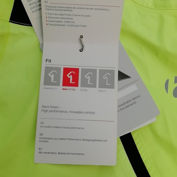NWT Bontrager Race Stormshell W cycling jacket - Picture 9 of 12